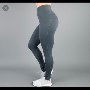 Buffbunny Luna Leggings In Charcoal